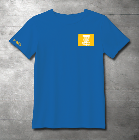 Colorado State Basket Disc Golf T-shirt