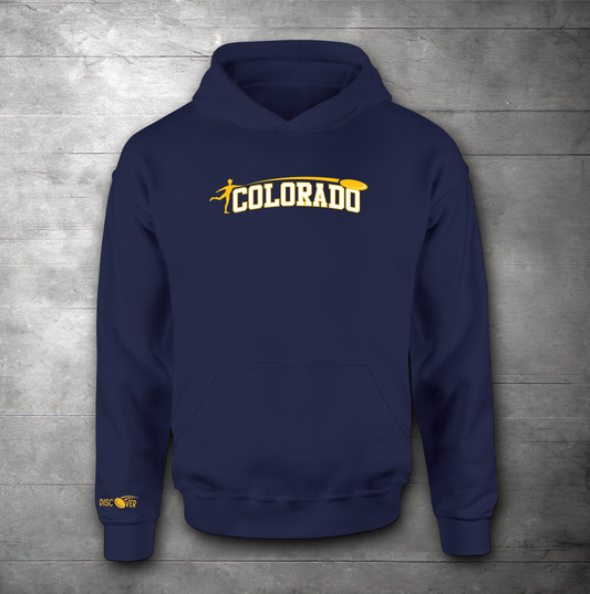 Colorado State Throw Disc Golf Sweatshirt