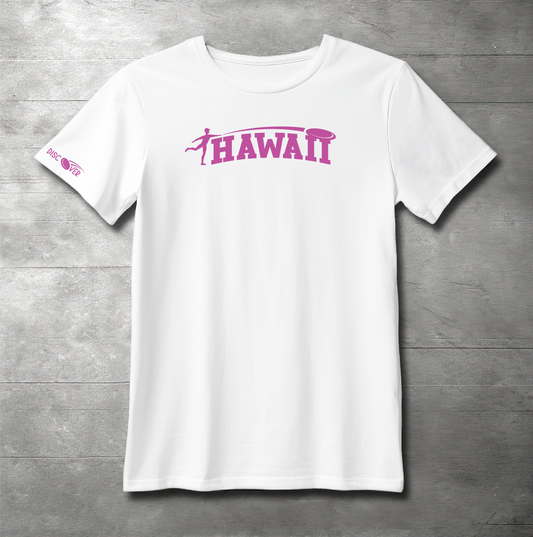 Hawaii State Throw Disc Golf T-shirt