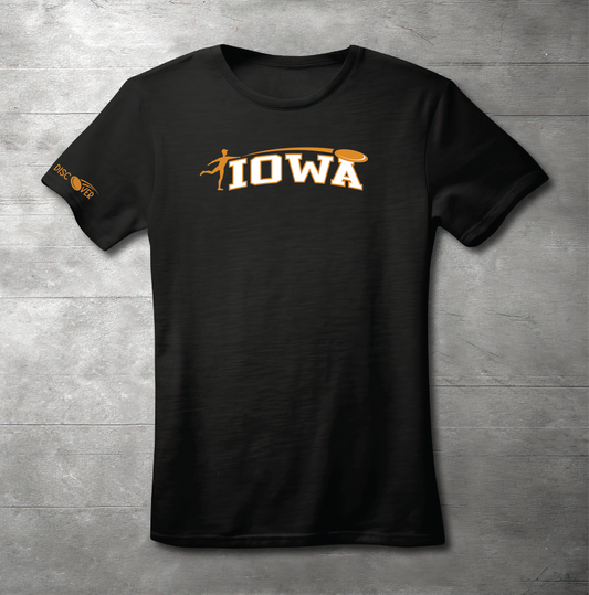 Iowa State Throw Disc Golf T-shirt