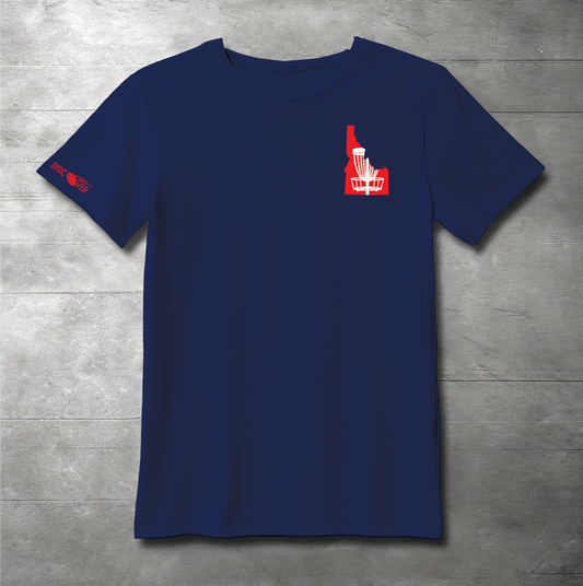 Idaho State Basket Disc Golf T-shirt