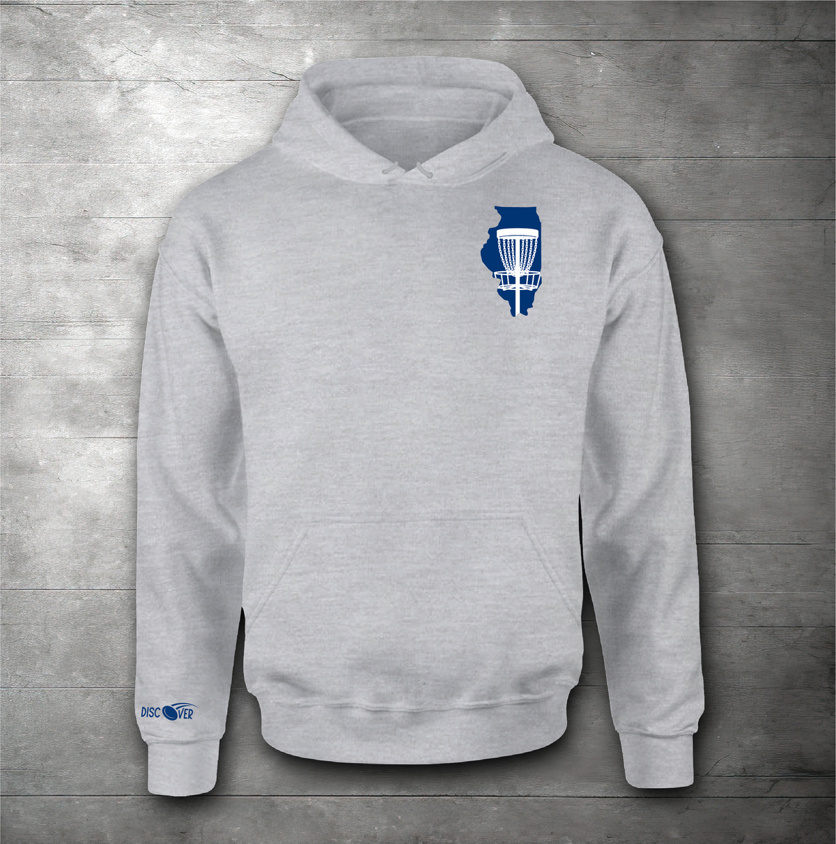 Illinois State Basket Disc Golf Sweatshirt
