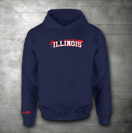 Illinois State Throw Disc Golf Sweatshirt