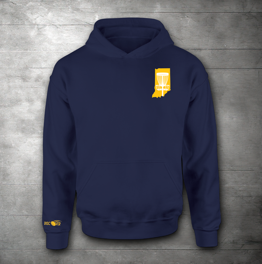 Indiana State Basket Disc Golf Sweatshirt