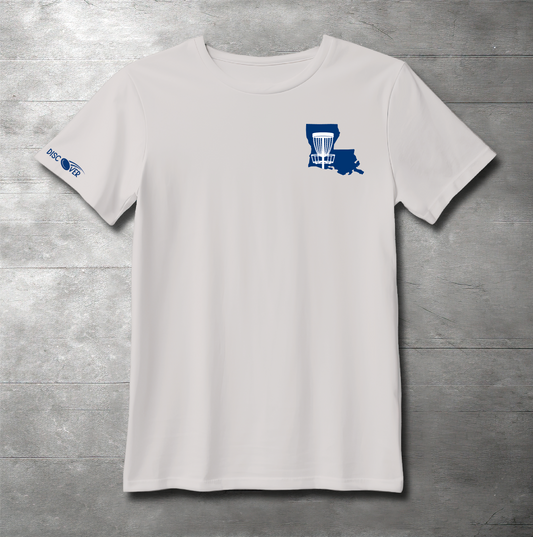 Louisiana State Basket Disc Golf T-shirt
