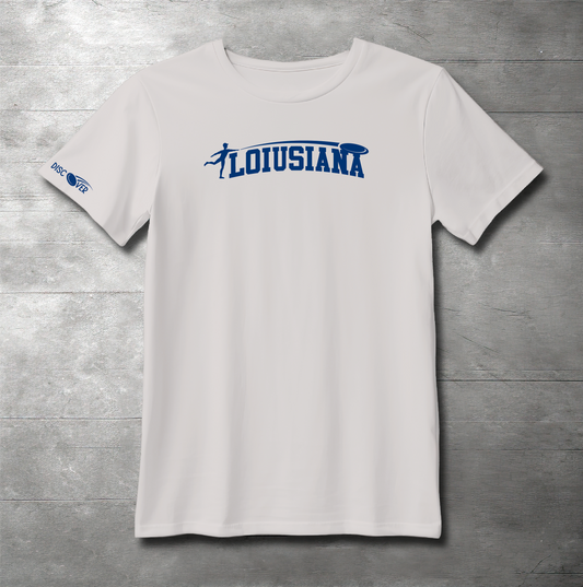 Louisiana State Throw Disc Golf T-shirt