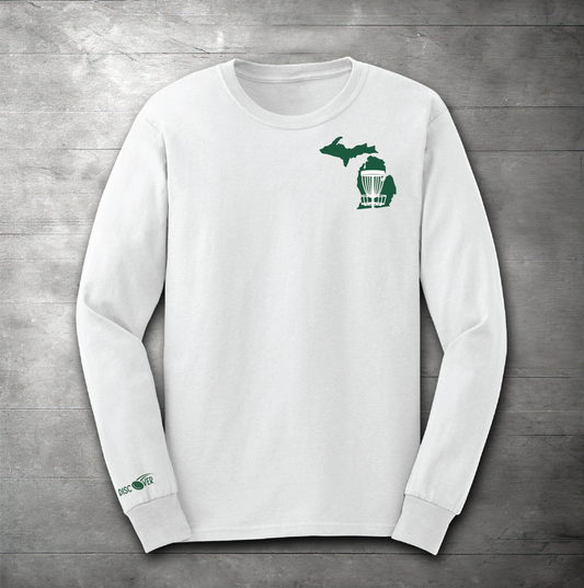 Michigan State Disc Golf Long Sleeve