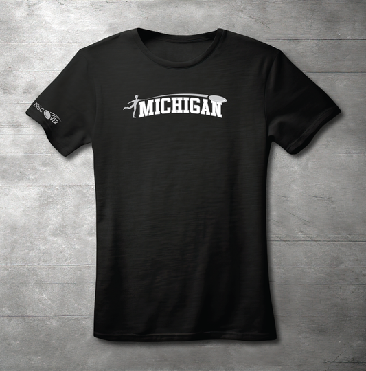 Michigan State Throw Disc Golf T-shirt