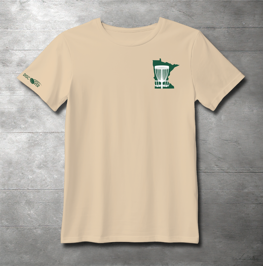 Minnesota State Basket Disc Golf T-shirt
