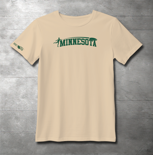 Minnesota State Throw Disc Golf T-shirt