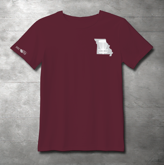 Missouri State Basket Disc Golf T-shirt