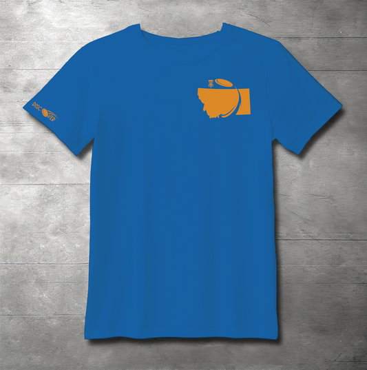 Montana State Disc Golf T-shirt
