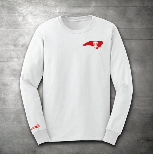 North Carolina State Basket Disc Golf Long Sleeve