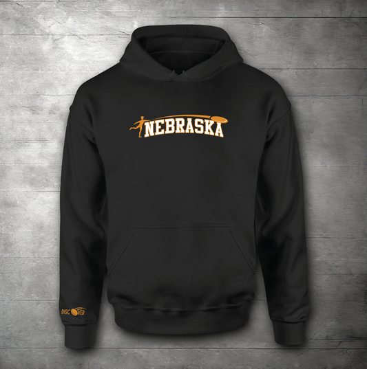 Nebraska State Throw Disc Golf Sweatshirt