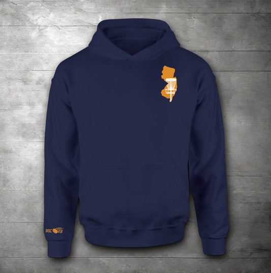 New Jersey State Basket Disc Golf Sweatshirt