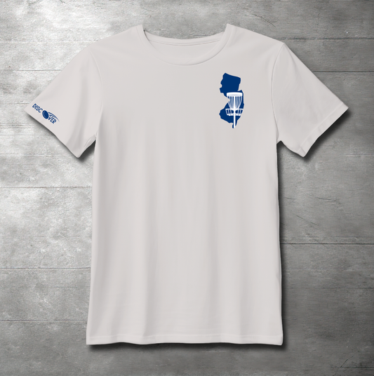 New Jersey State Basket Disc Golf T-shirt