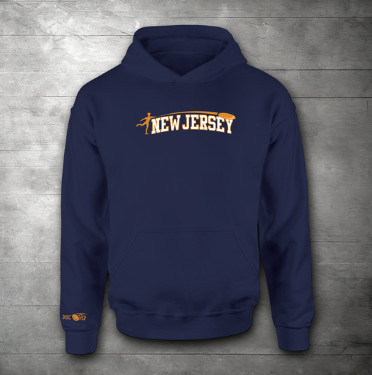 New Jersey State Throw Disc Golf Sweatshirt