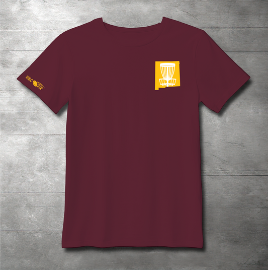 New Mexico State Basket Disc Golf T-shirt