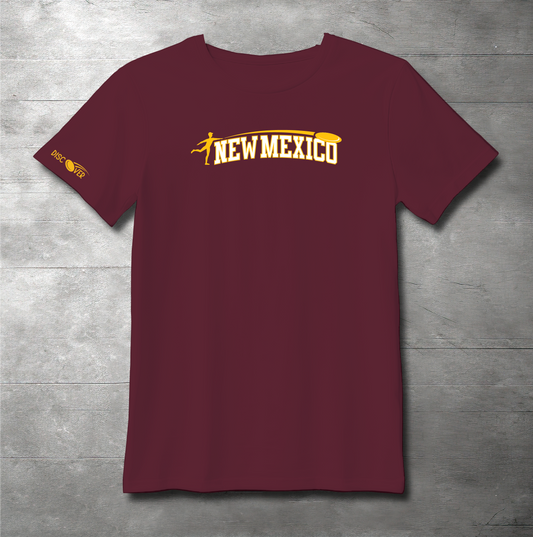 New Mexico State Throw Disc Golf T-shirt