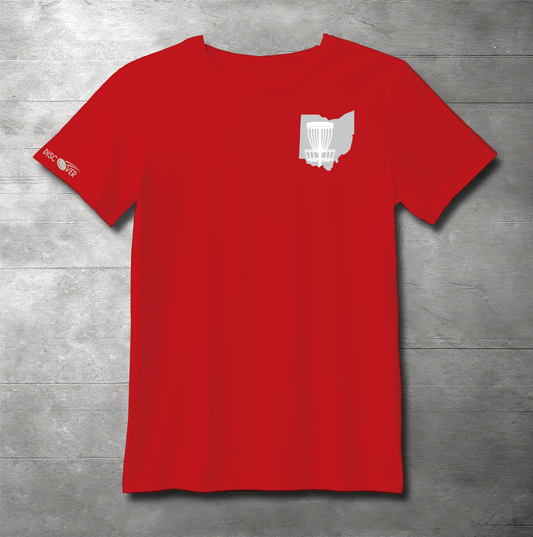 Ohio State Basket Disc Golf T-shirt