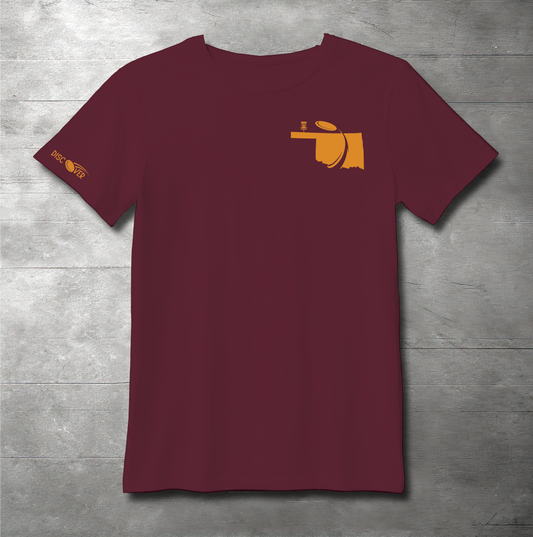 Oklahoma State Disc Golf T-shirt