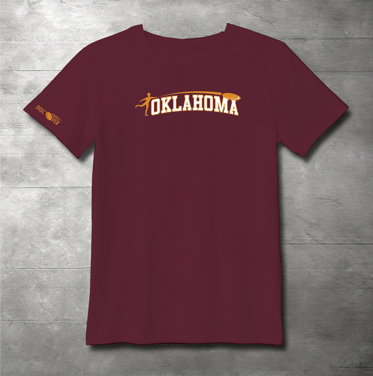 Oklahoma State Throw Disc Golf T-shirt