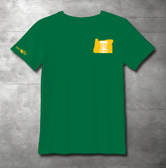Oregon State Basket Disc Golf T-shirt