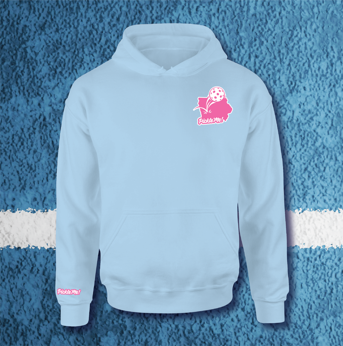 Pickle Me Iowa Baby Blue Sweatshirt