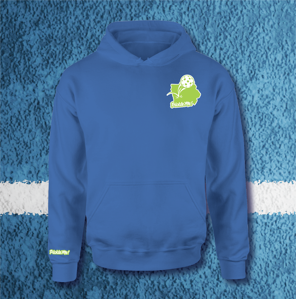 Pickle Me Iowa Blue Sweatshirt