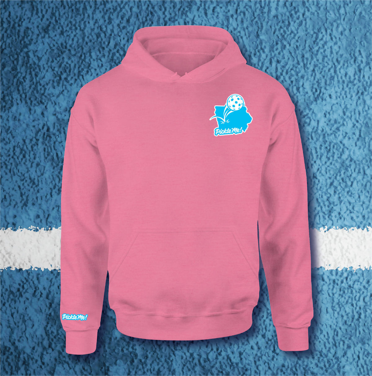 Pickle Me Iowa Pink Sweatshirt