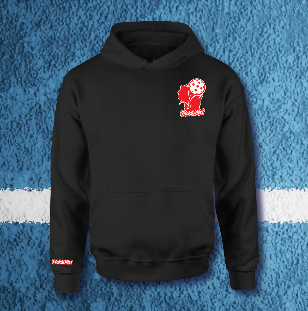 Pickle Me Wisconsin Black Sweatshirt