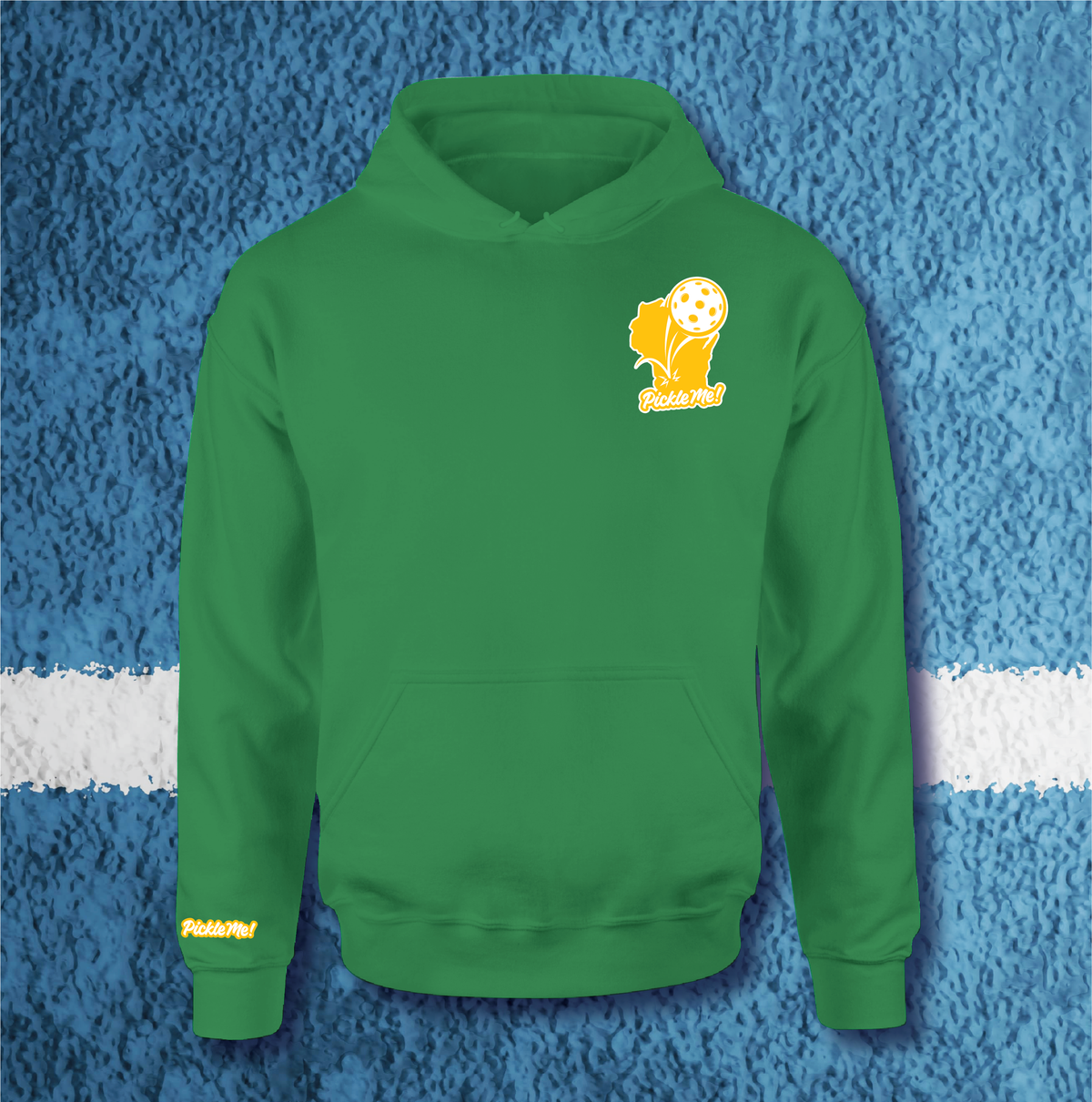 Pickle Me Wisconsin Green Sweatshirt