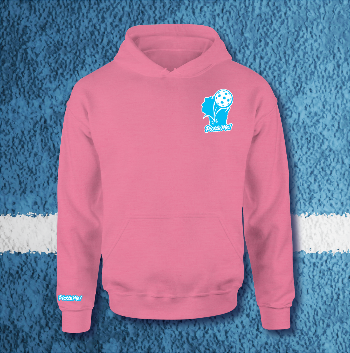 Pickle Me Wisconsin Pink Sweatshirt