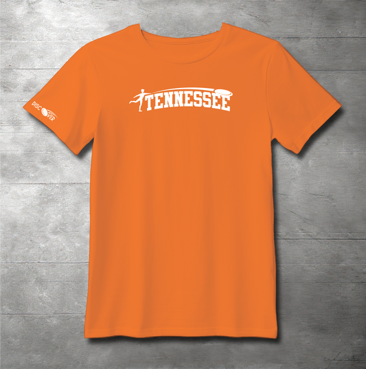 Tennessee State Throw Disc Golf T-shirt