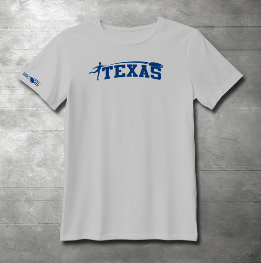 Texas State Throw Disc Golf T-shirt