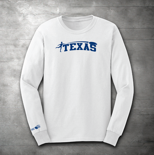 Texas State Throw Disc Golf Long Sleeve